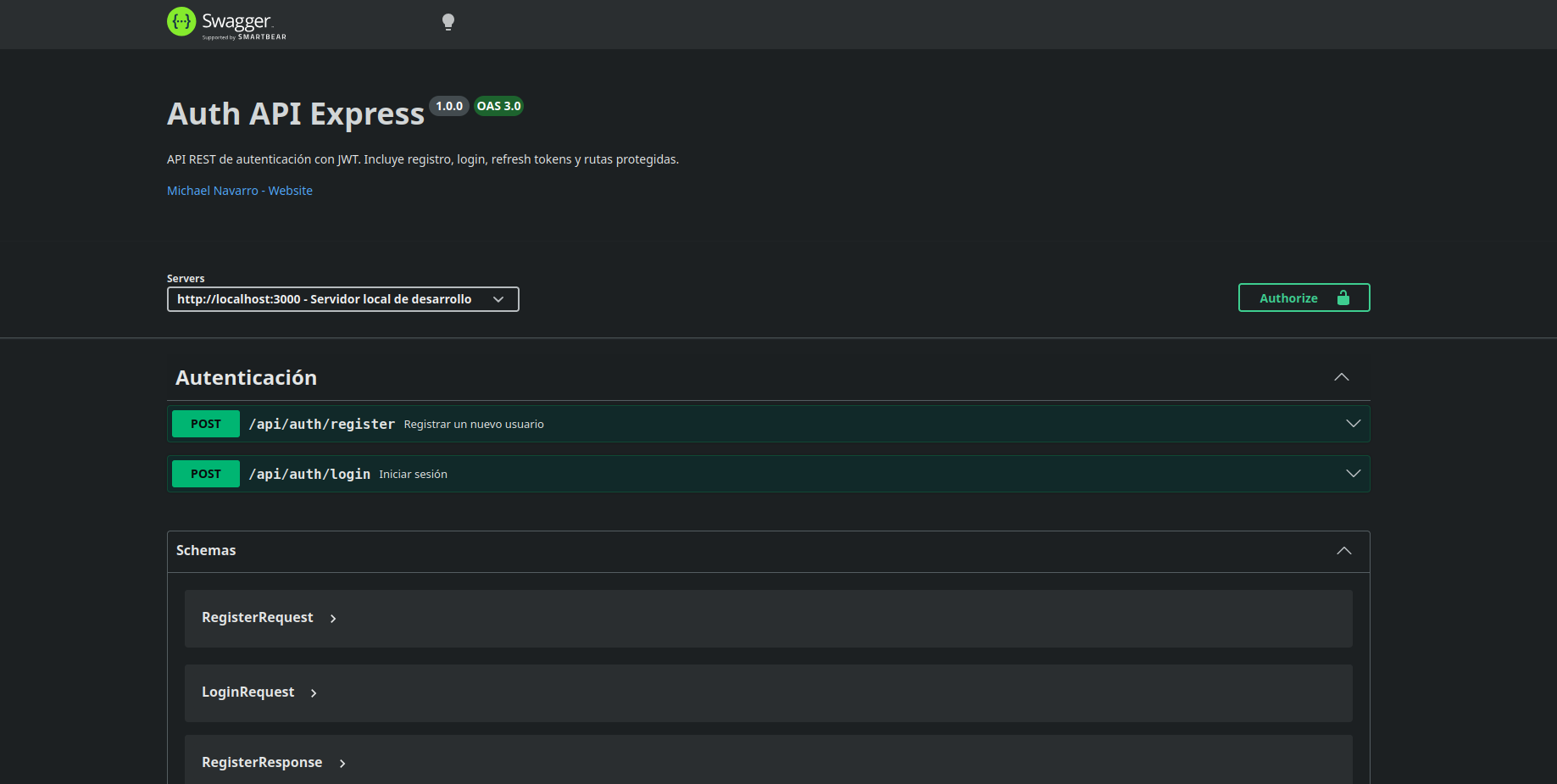 JWT Auth Service